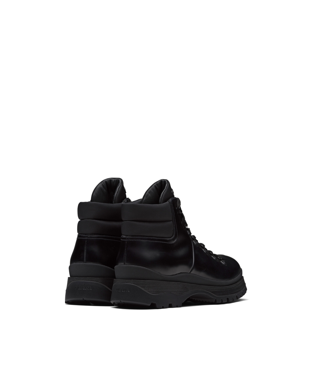 Prada Brixxen Booties Fekete | BOPILS032