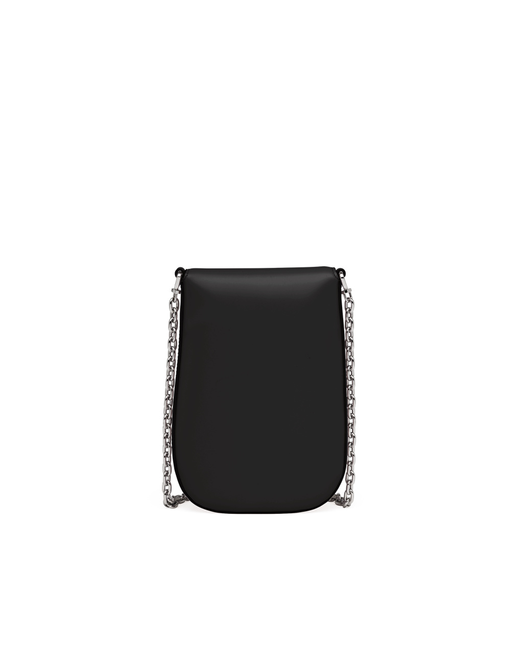 Prada Brushed Bőr Mini-bag Fekete | LVNODF267