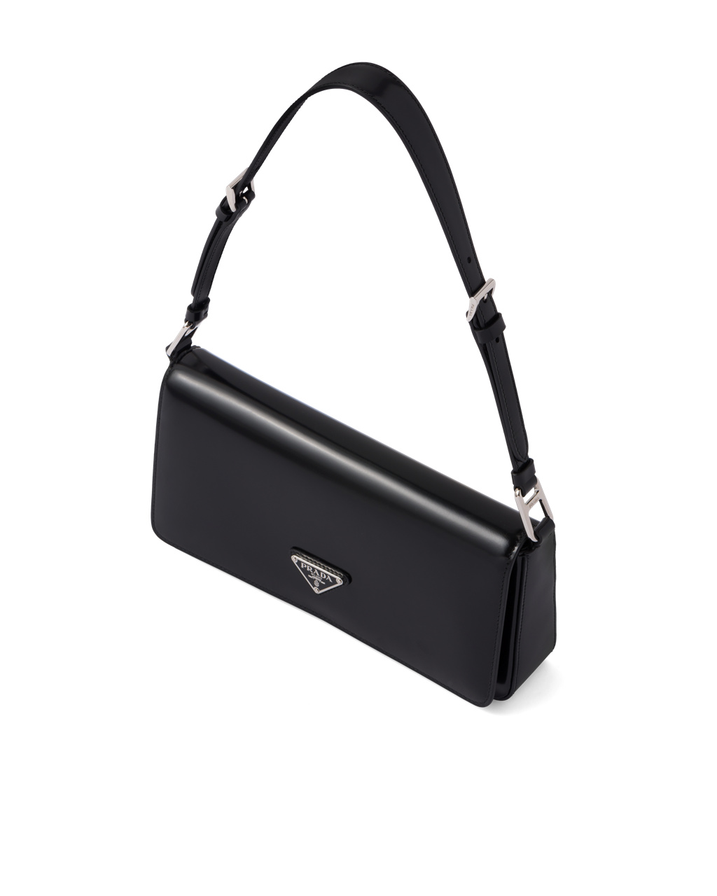 Prada Brushed Bőr Prada Femme Bag Fekete | YCPREZ497