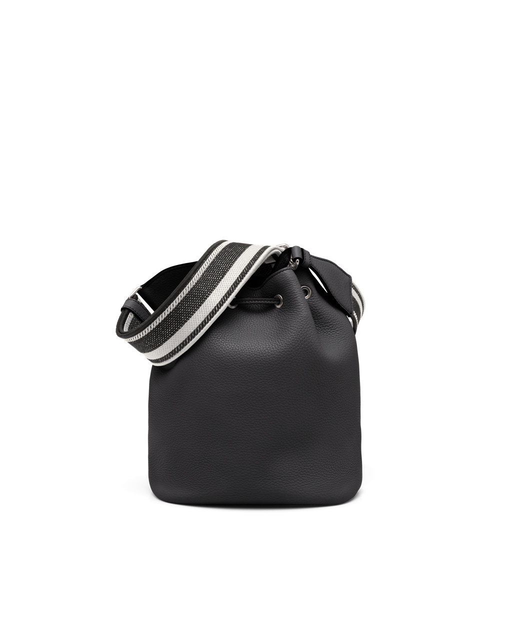 Prada Bőr Bucket Bag Fekete | MWGKOL712