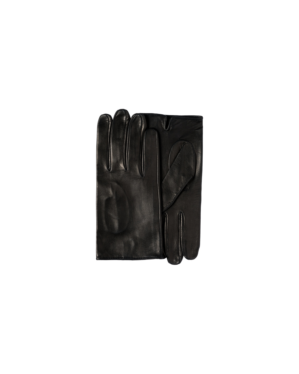 Prada Bőr Gloves Fekete | RHCLYB764