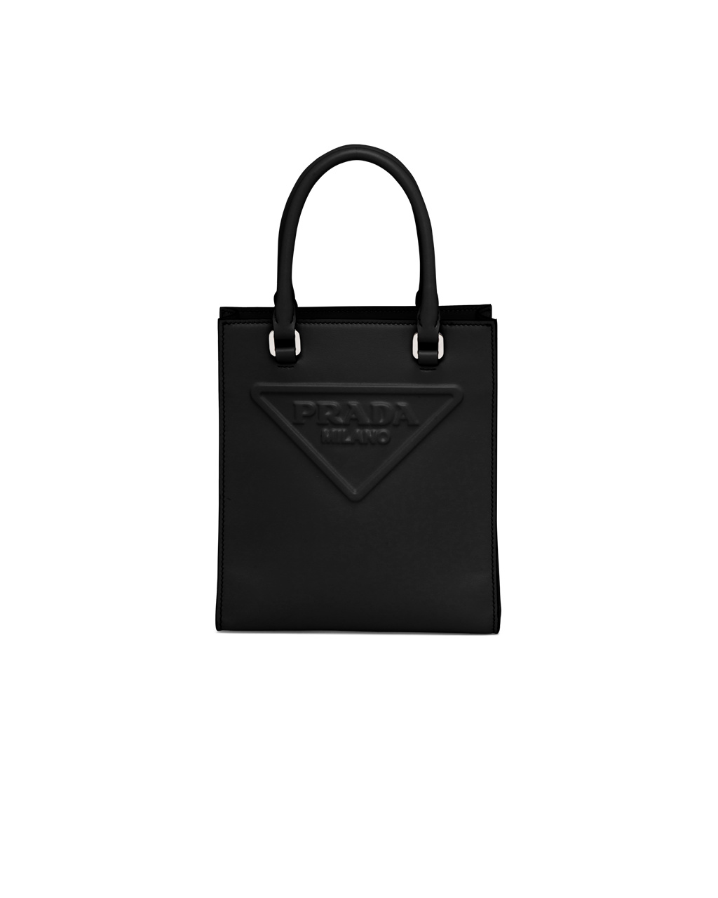 Prada Bőr Handbag Fekete | FCXWLH793