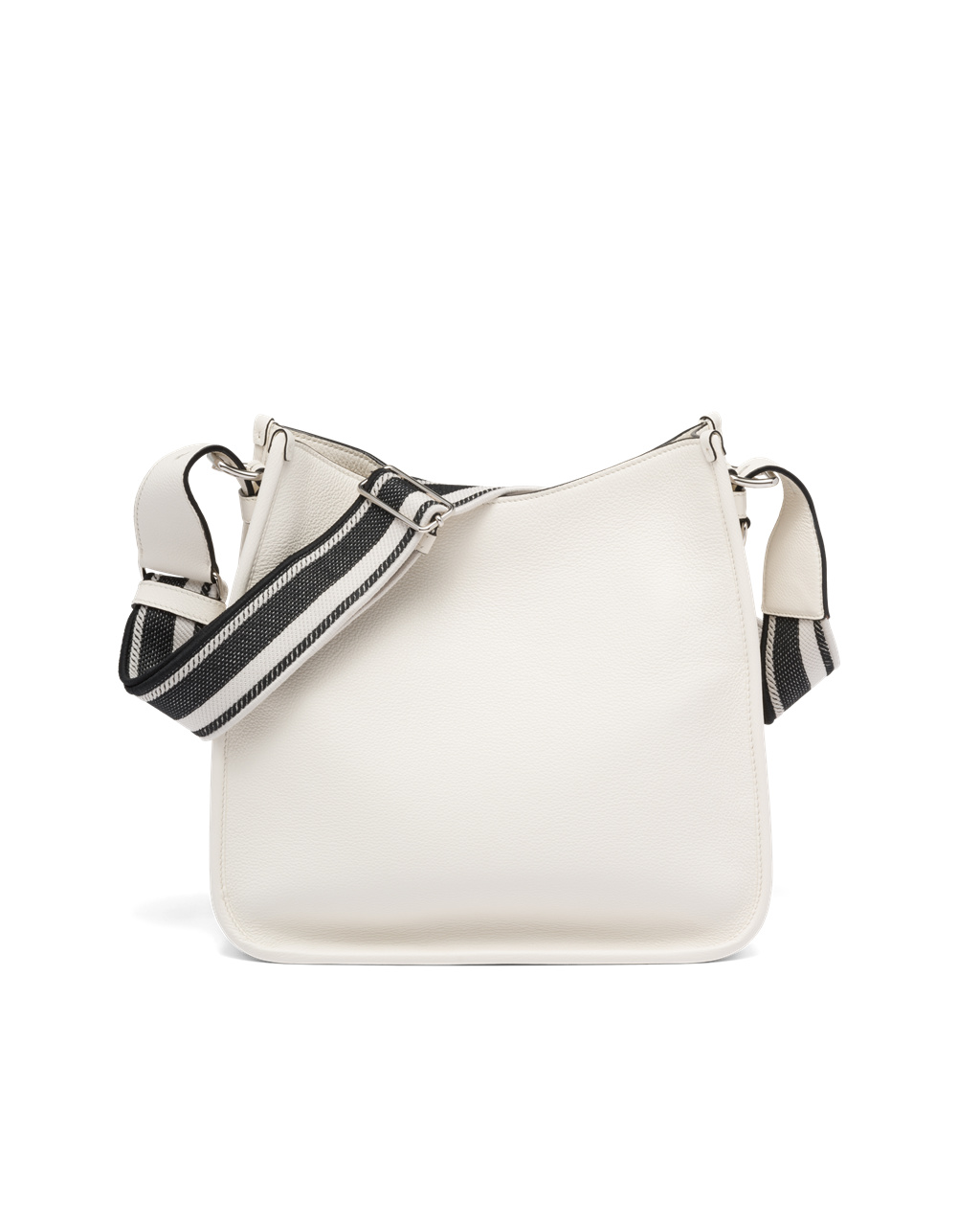 Prada Bőr Hobo Bag Fehér | DCYBLK970