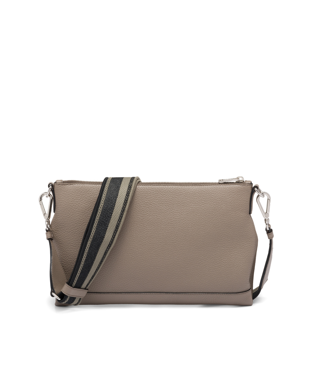 Prada Bőr Shoulder Bag Clay Gray | CEUSMT436