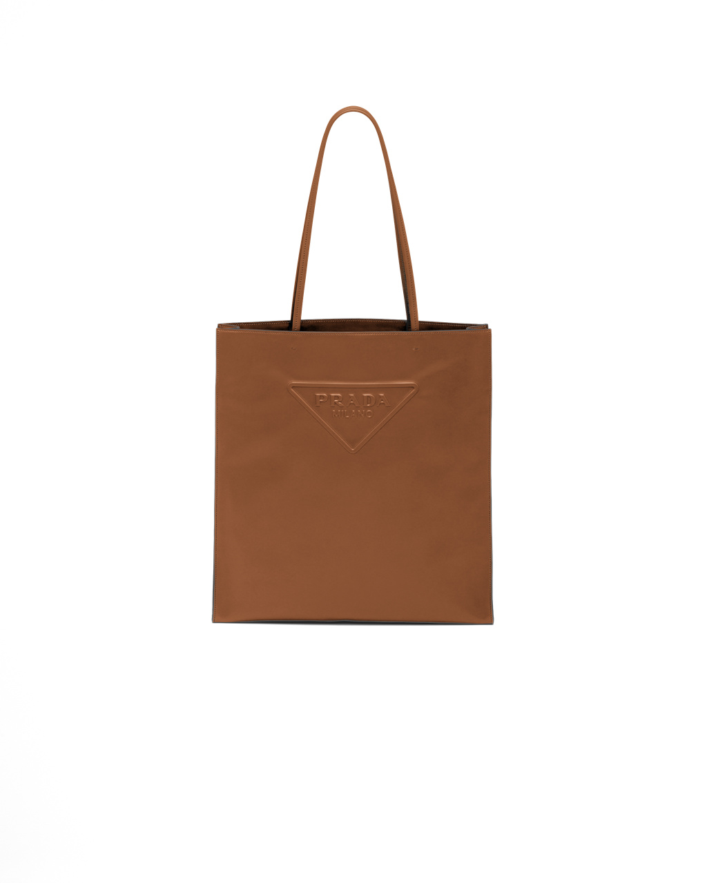 Prada Bőr Tote Bag Cognac | POXIKL240