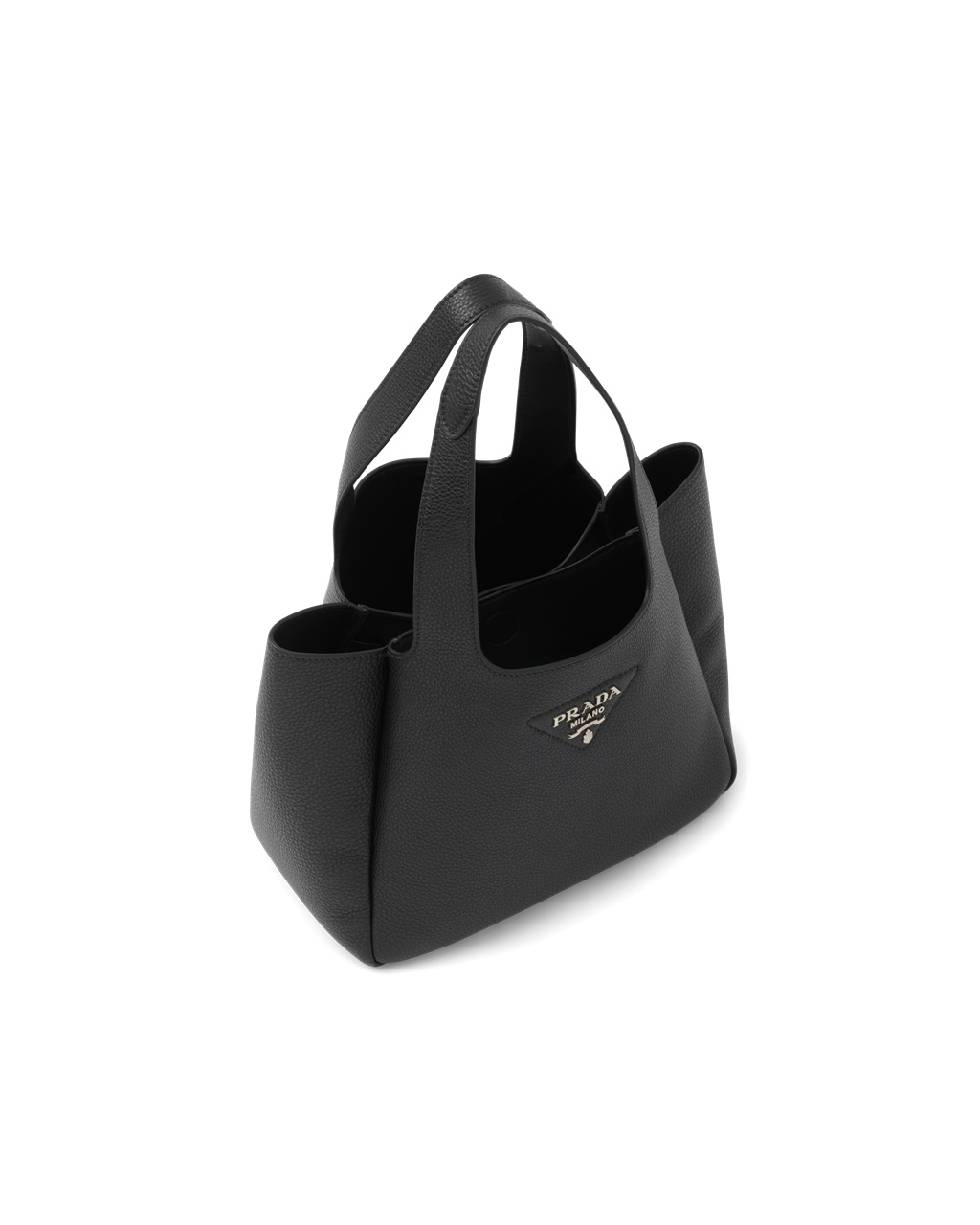 Prada Bőr Tote Fekete | GUTQDW982