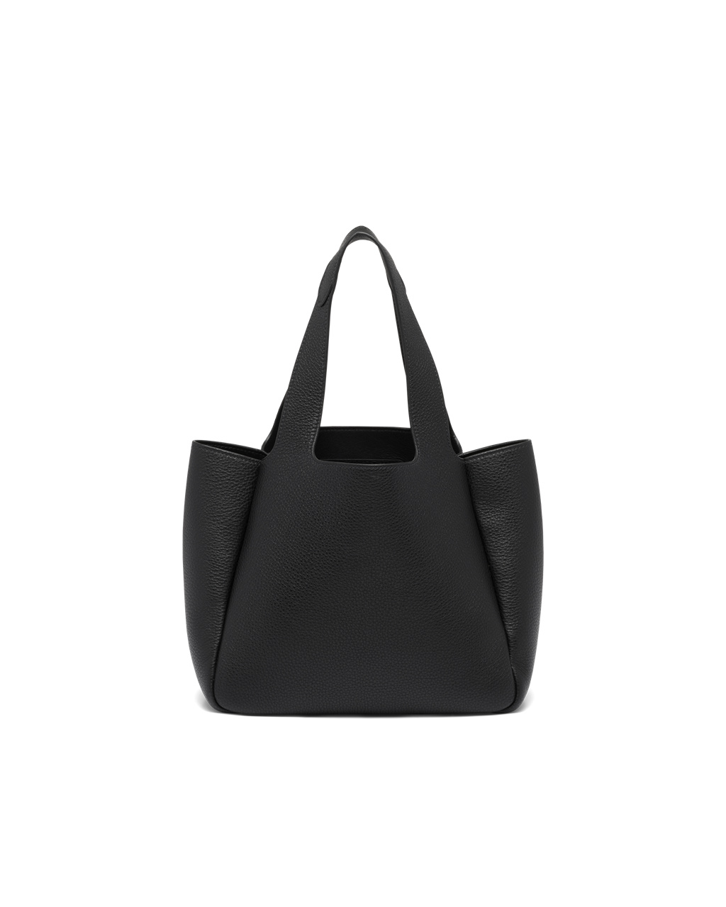 Prada Bőr Tote Fekete | GUTQDW982