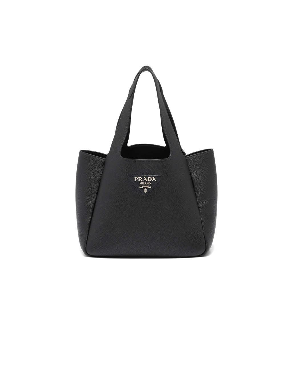 Prada Bőr Tote Fekete | GUTQDW982