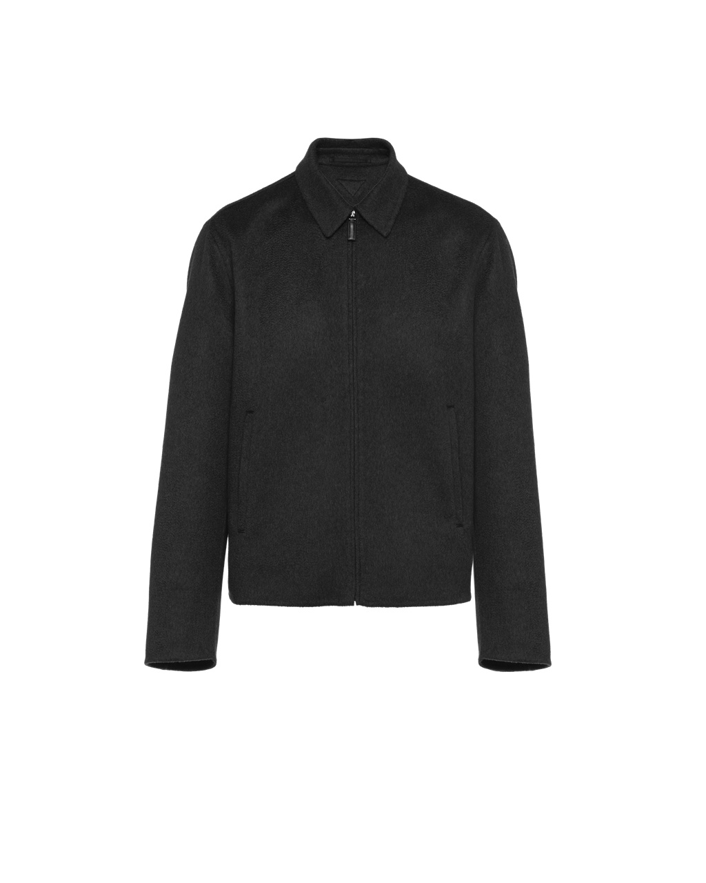 Prada Cashmere Blouson Jacket Fekete | SRIFVO769