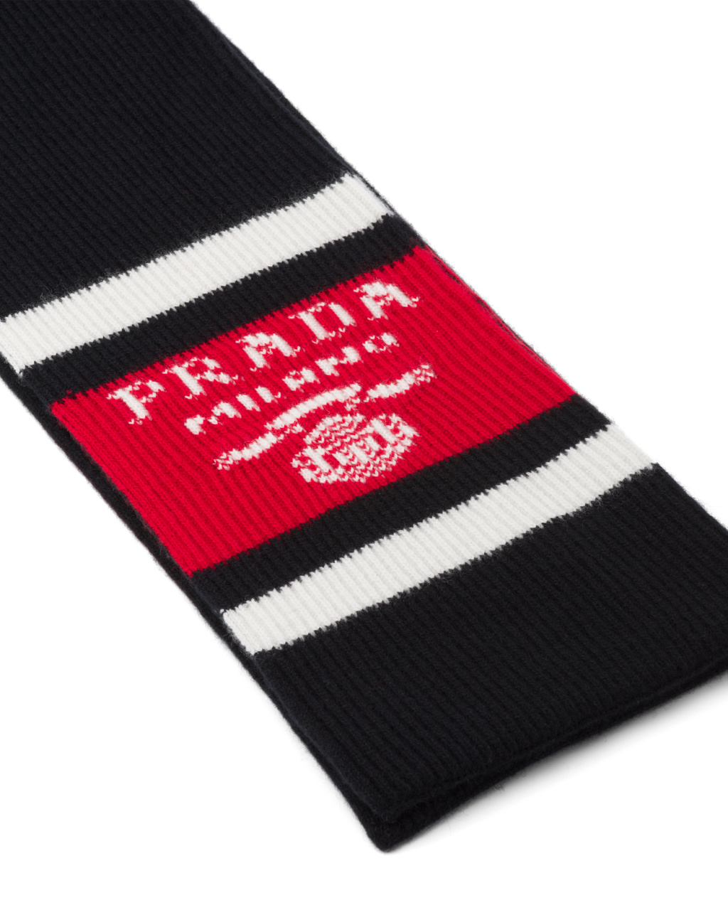 Prada Cashmere Scarf Fekete | VYQSBA436