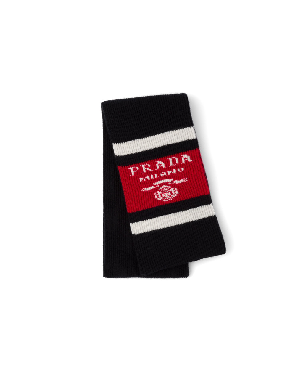 Prada Cashmere Scarf Fekete | VYQSBA436