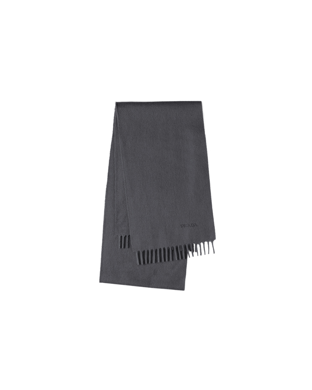 Prada Cashmere Scarf Slate Gray | AONDWJ536