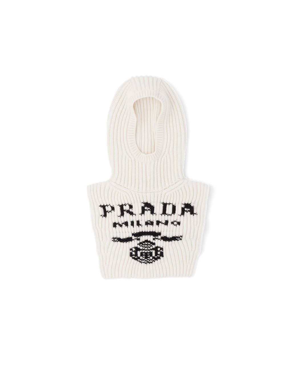 Prada Cashmere Ski Helmet Fehér | PHBEYA016