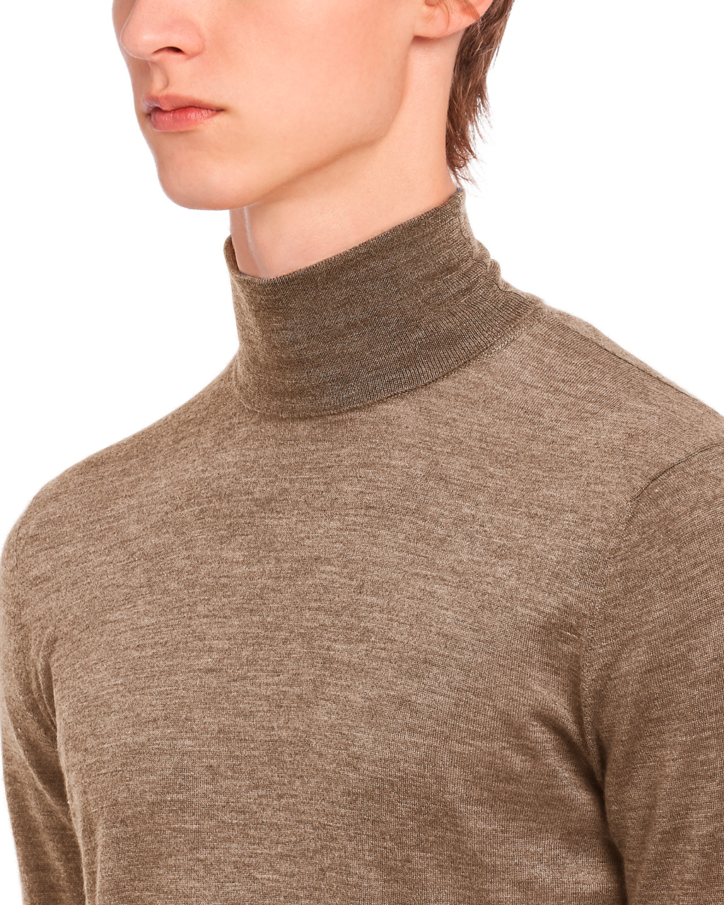 Prada Cashmere Turtleneck Barna | HDWAEN503