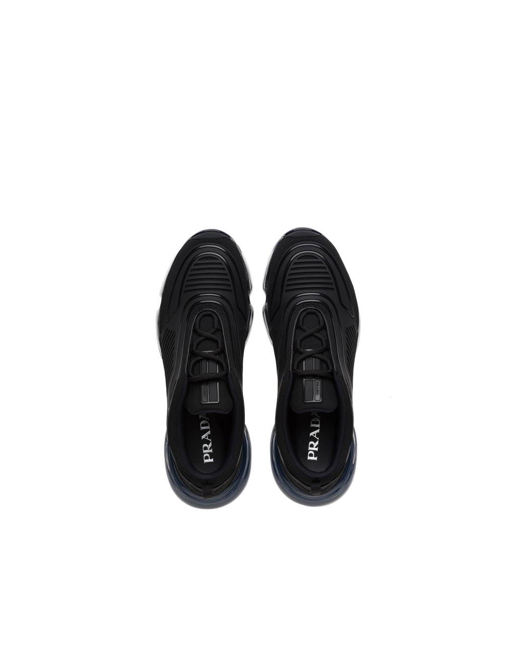 Prada Cloudbust Air Technical Fabric Sneakers Fekete | NKPRJL908