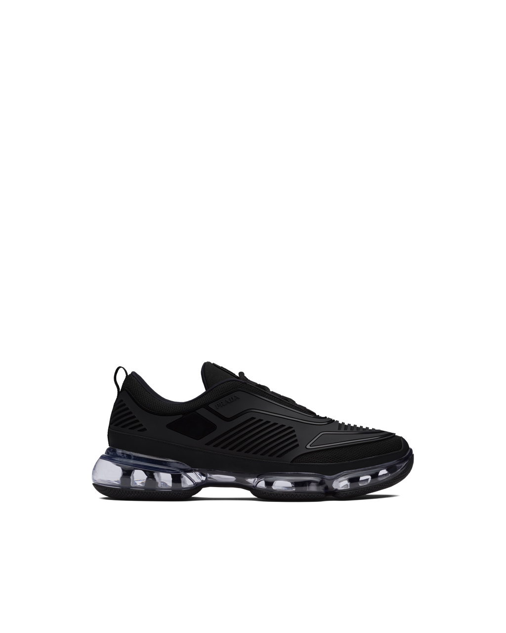 Prada Cloudbust Air Technical Fabric Sneakers Fekete | NKPRJL908