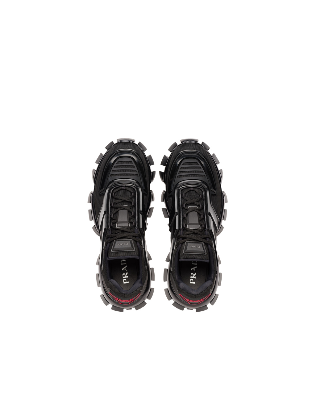 Prada Cloudbust Thunder Technical Fabric Sneakers Fekete | MGICRJ279