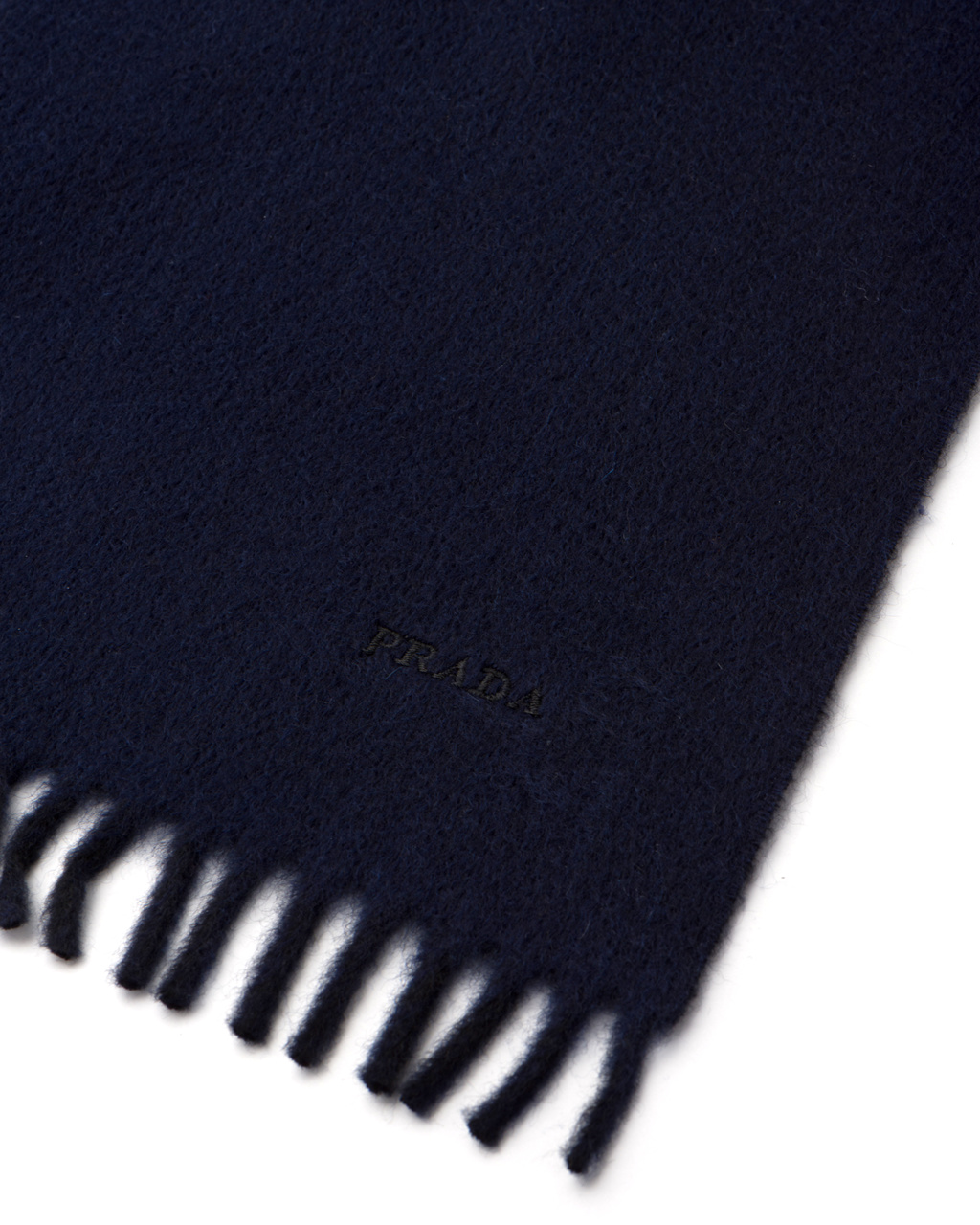 Prada Double Cashmere Scarf Sötétkék | THUEXB480