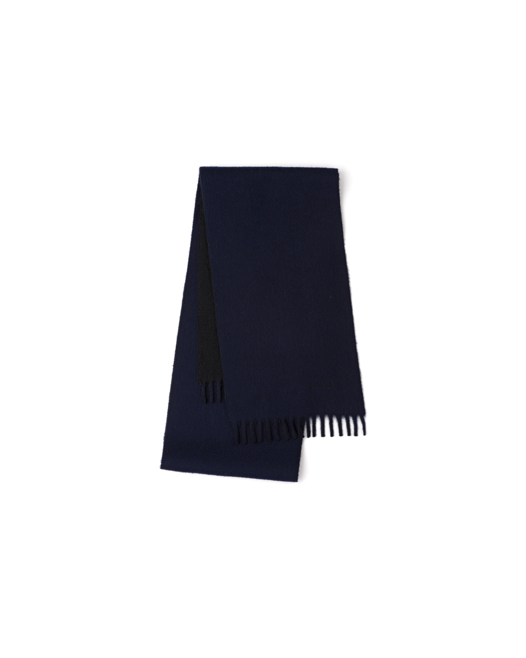 Prada Double Cashmere Scarf Sötétkék | THUEXB480