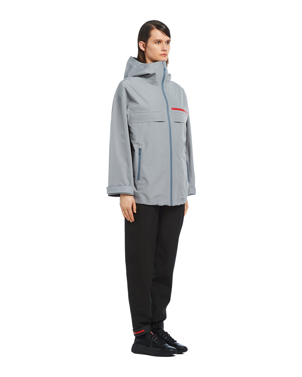 Prada Gore-tex Pro Jacket Aluminum | OXSQJK627