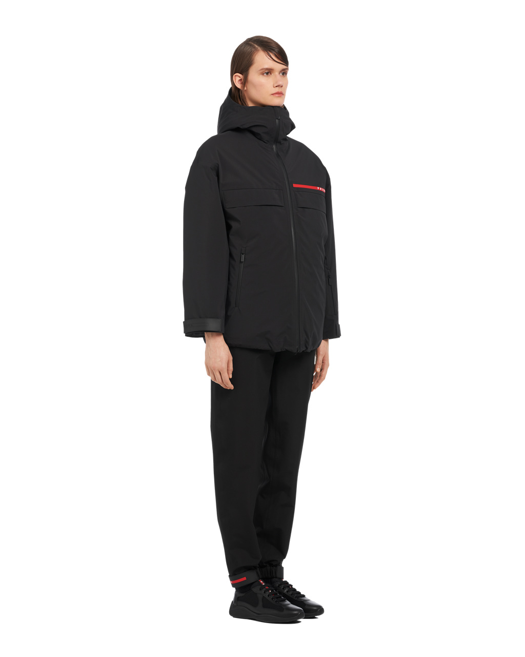 Prada Gore-tex Pro Jacket Fekete | NJTXKW024