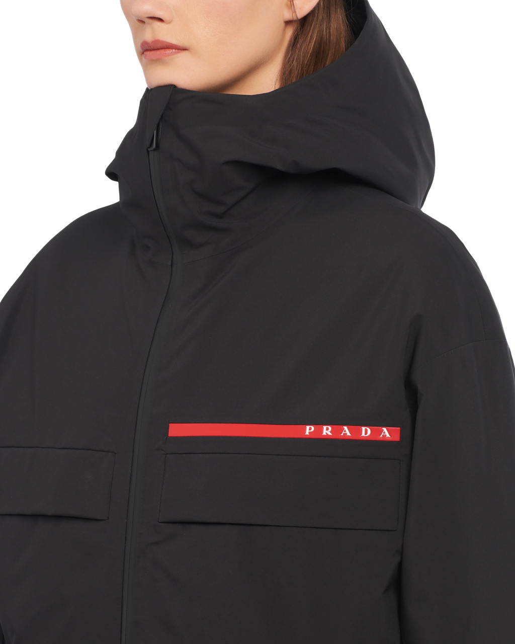 Prada Gore-tex Pro Jacket Fekete | NJTXKW024