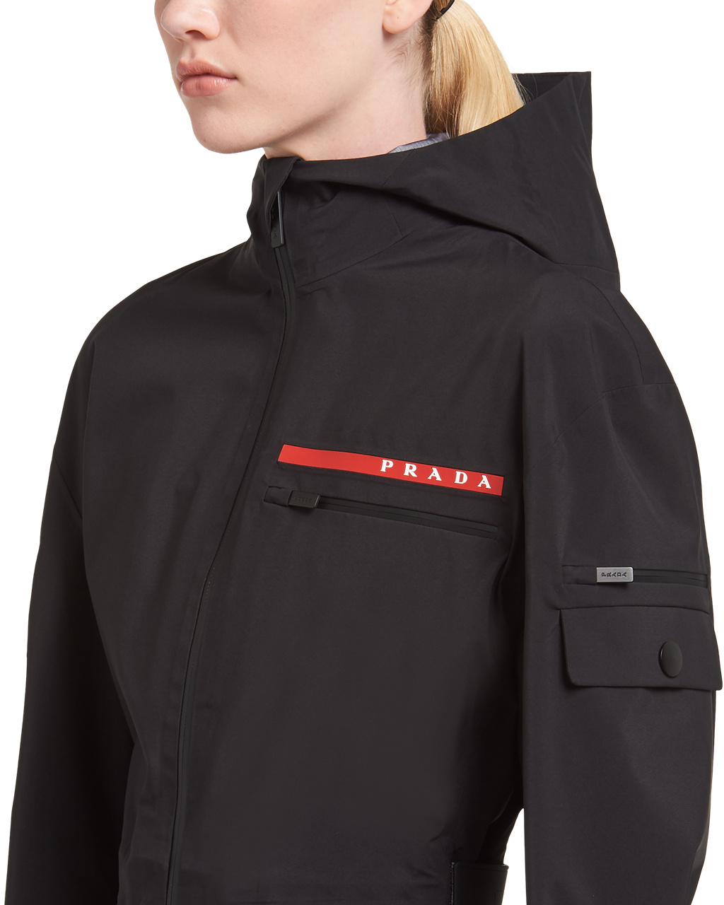 Prada Gore-tex Pro Jacket Fekete | PDWOKQ281