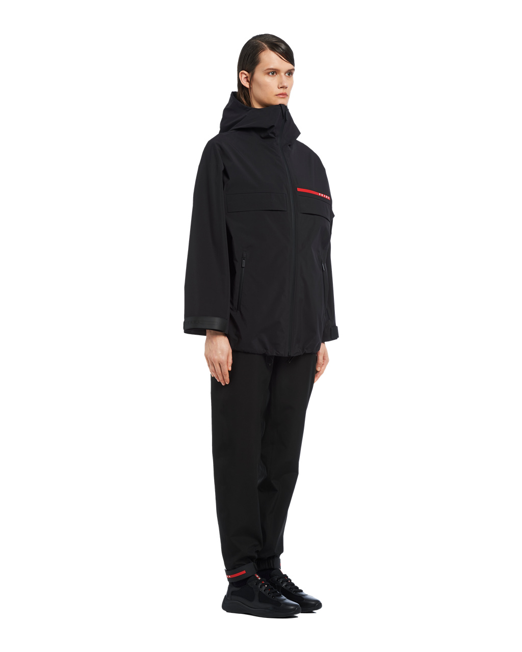 Prada Gore-tex Pro Jacket Fekete | SAGZIJ704