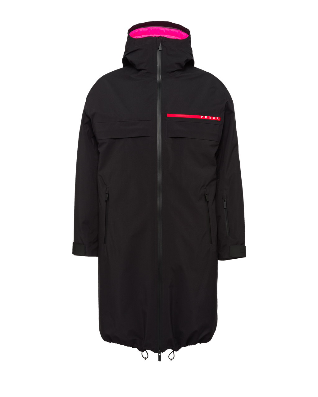 Prada Gore-tex Pro Padded Jacket Fekete Rózsaszín | ZLGBSW398