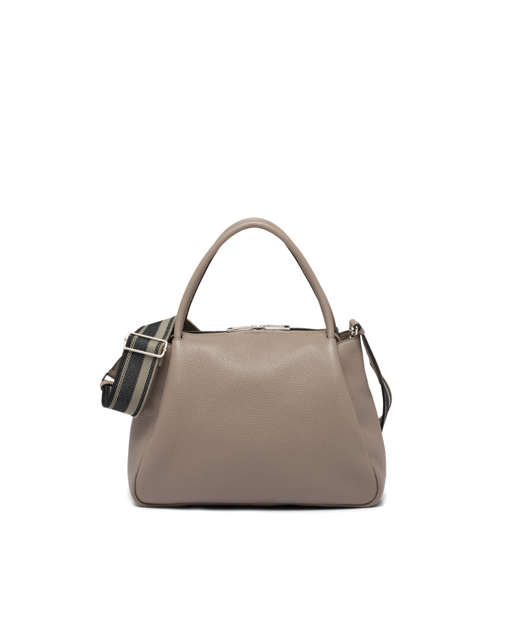 Prada Large Bőr Handbag Clay Gray | YOPFLM572