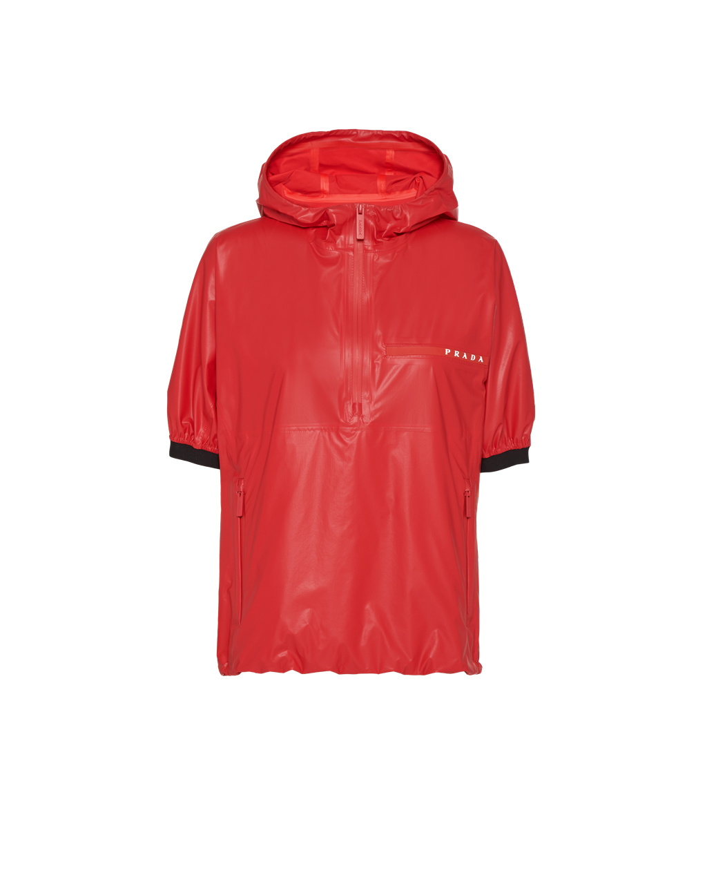 Prada Light Nylon Anorak Piros | FWGDXB487