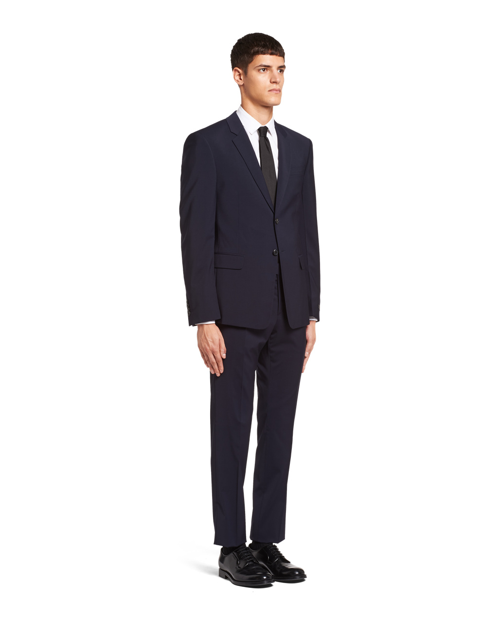 Prada Light Stretch Wool Suit Sötétkék | PIYNXR017