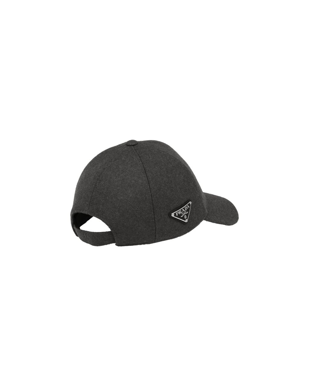 Prada Loden Baseball Cap Anthracite Gray | GYCRVW897