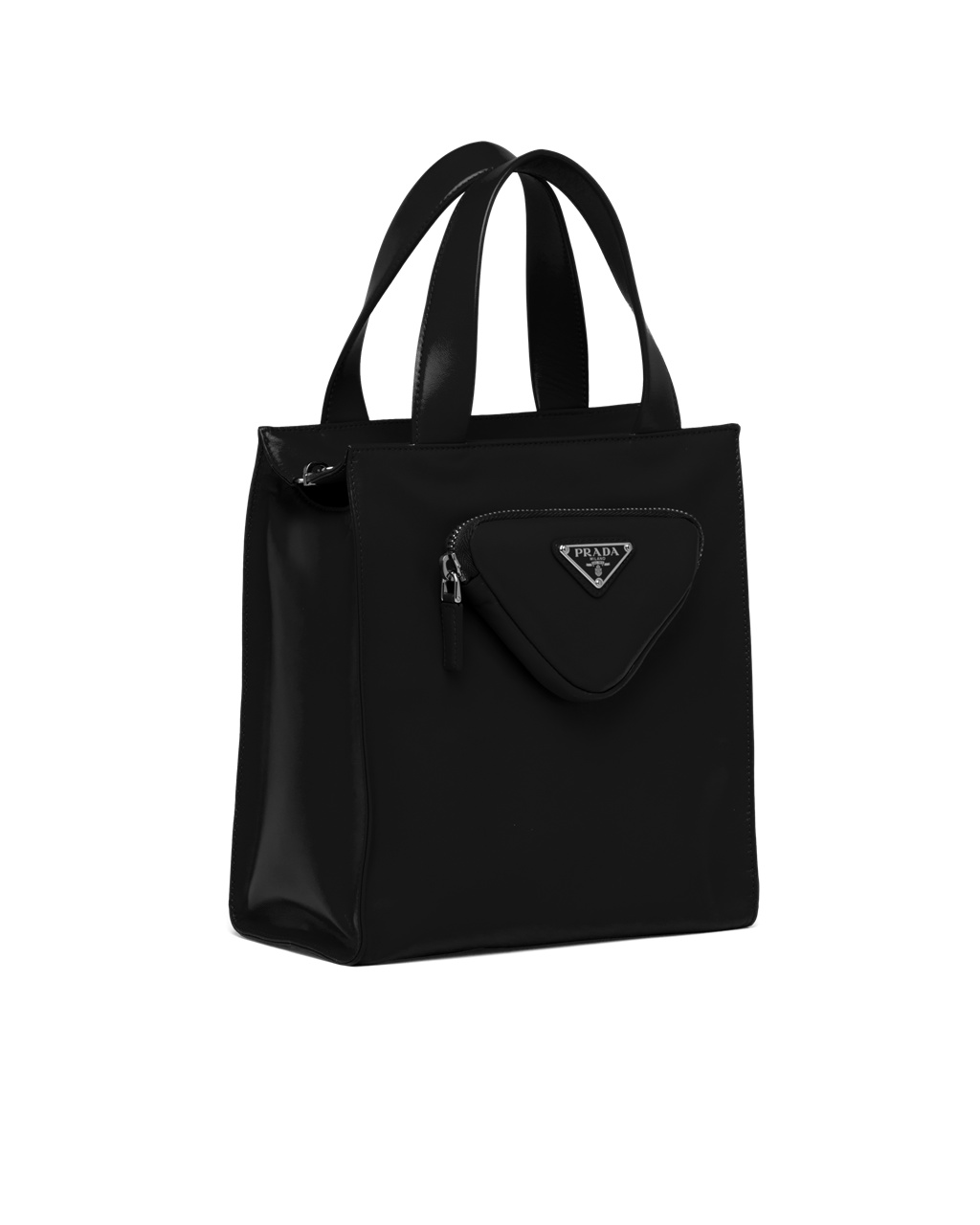 Prada Nappa Bőr Tote Bag Fekete | ZWINFX076