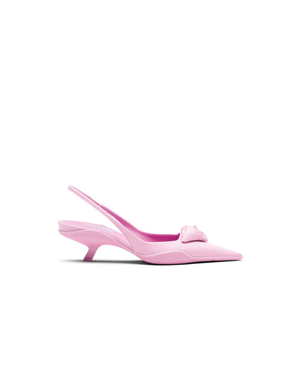 Prada Nylon Gabardine Slingback Pumps Primula | CNKAEG796