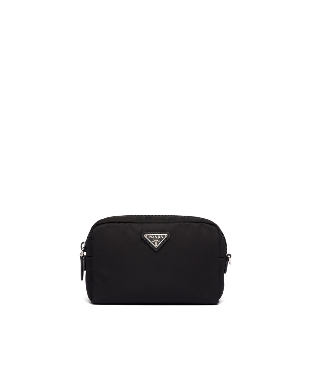 Prada Nylon Pouch Fekete Piros | XGKRTZ028