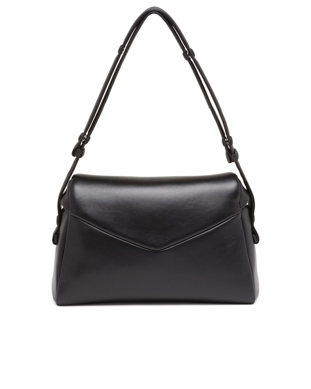 Prada Padded Nappa Bőr Prada Signaux Bag Fekete | RQUZBJ102