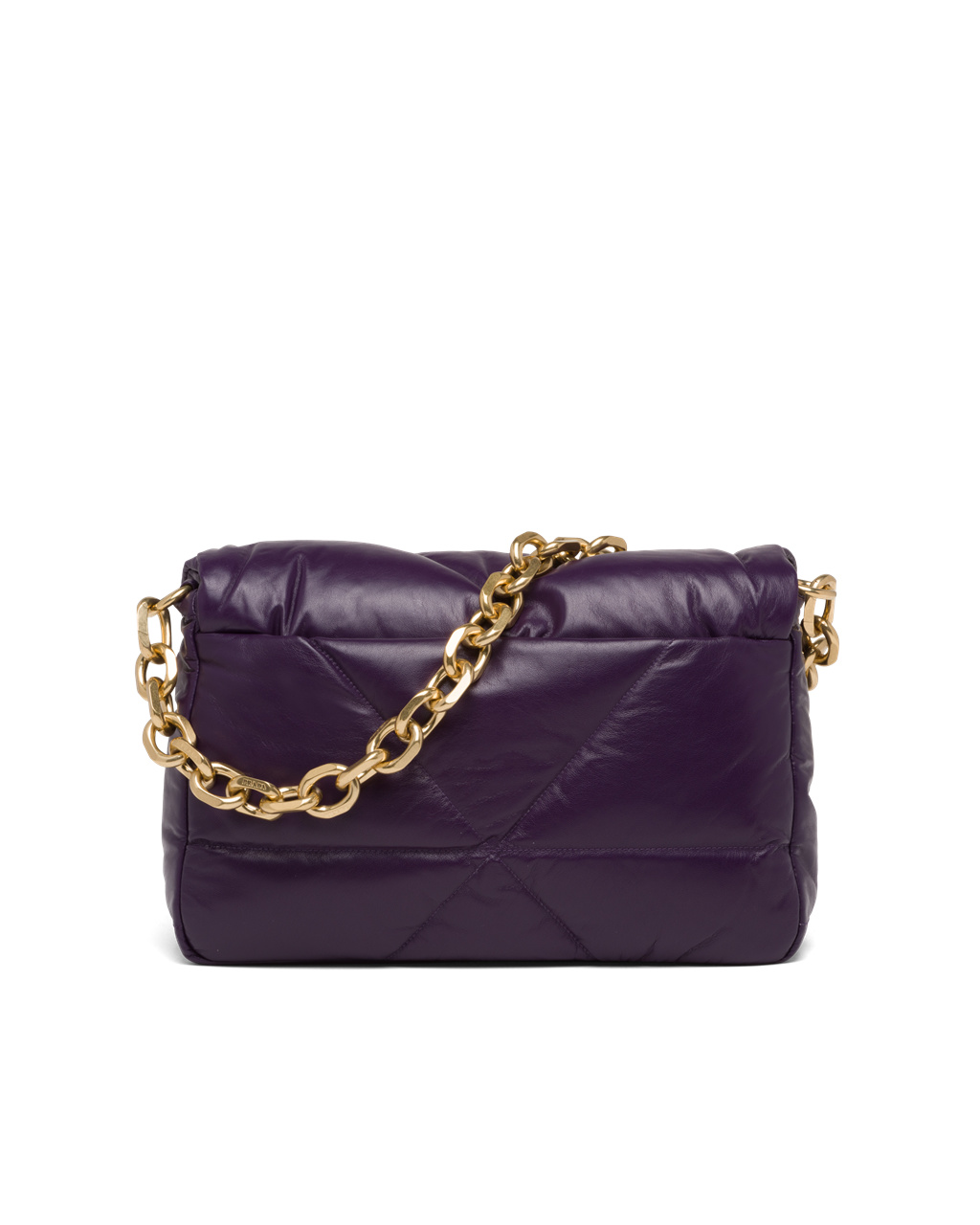 Prada Padded Nappa Bőr Shoulder Bag Violet | BYMPSV958