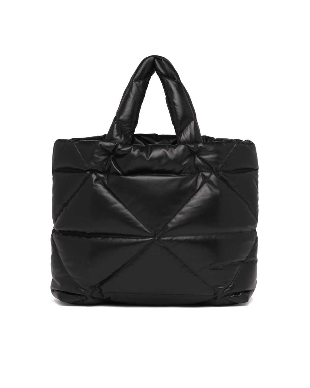 Prada Padded Nappa Tote Bag Fekete | RGZDXM351