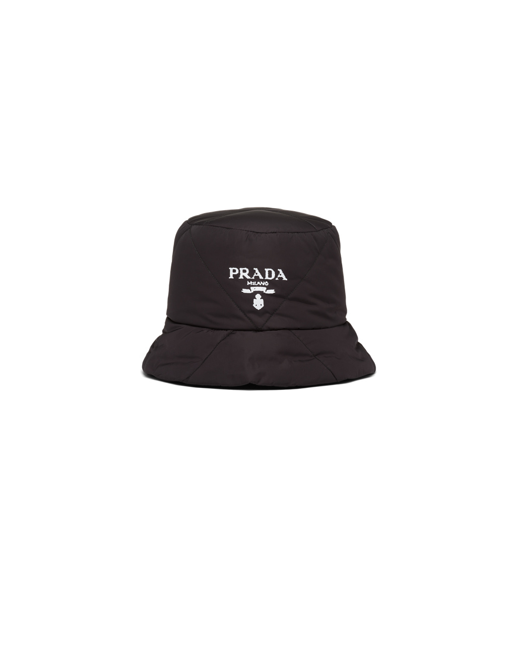 Prada Padded Re-nylon Bucket Hat Fekete | DTIEPY378