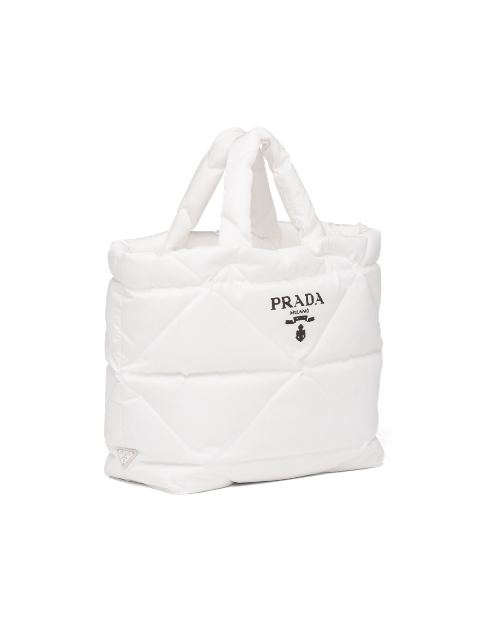 Prada Padded Re-nylon Tote Bag Fehér | QJZNTO946