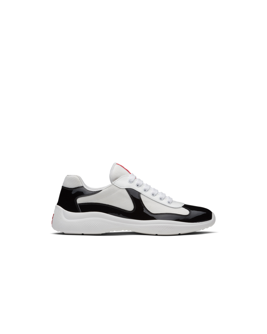 Prada Prada America\'s Cup Sneakers Fekete Fehér | KDBIOW867