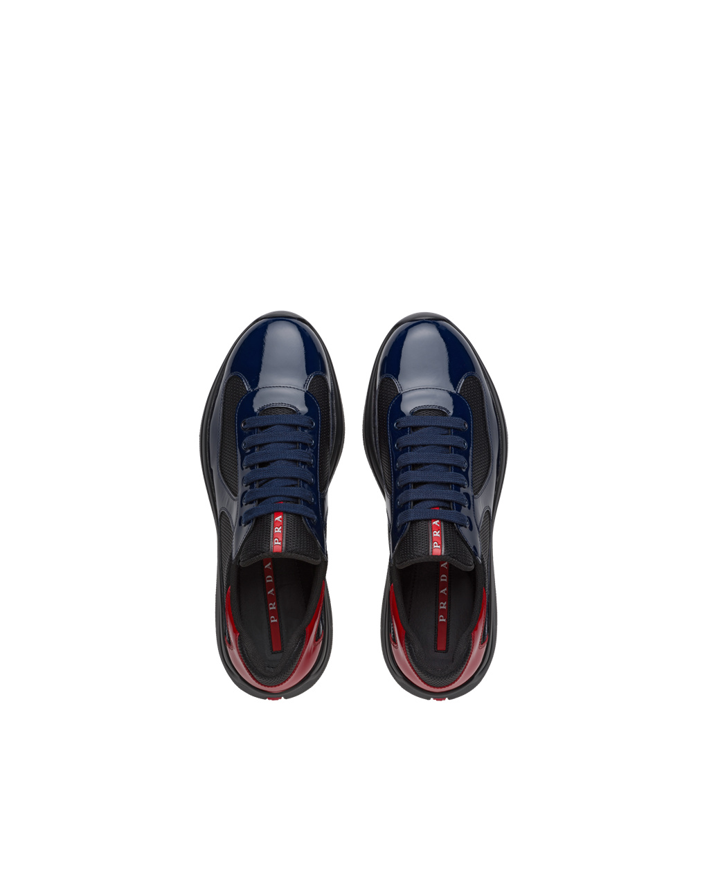 Prada Prada America's Cup Sneakers Királykék Kék Piros | LZUPEH280