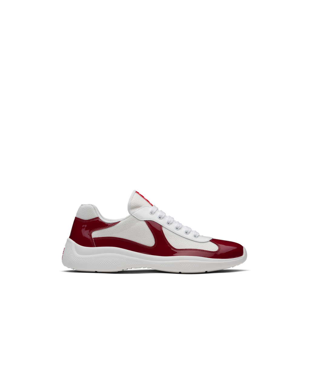 Prada Prada America\'s Cup Sneakers Piros Fehér | GLHACS489