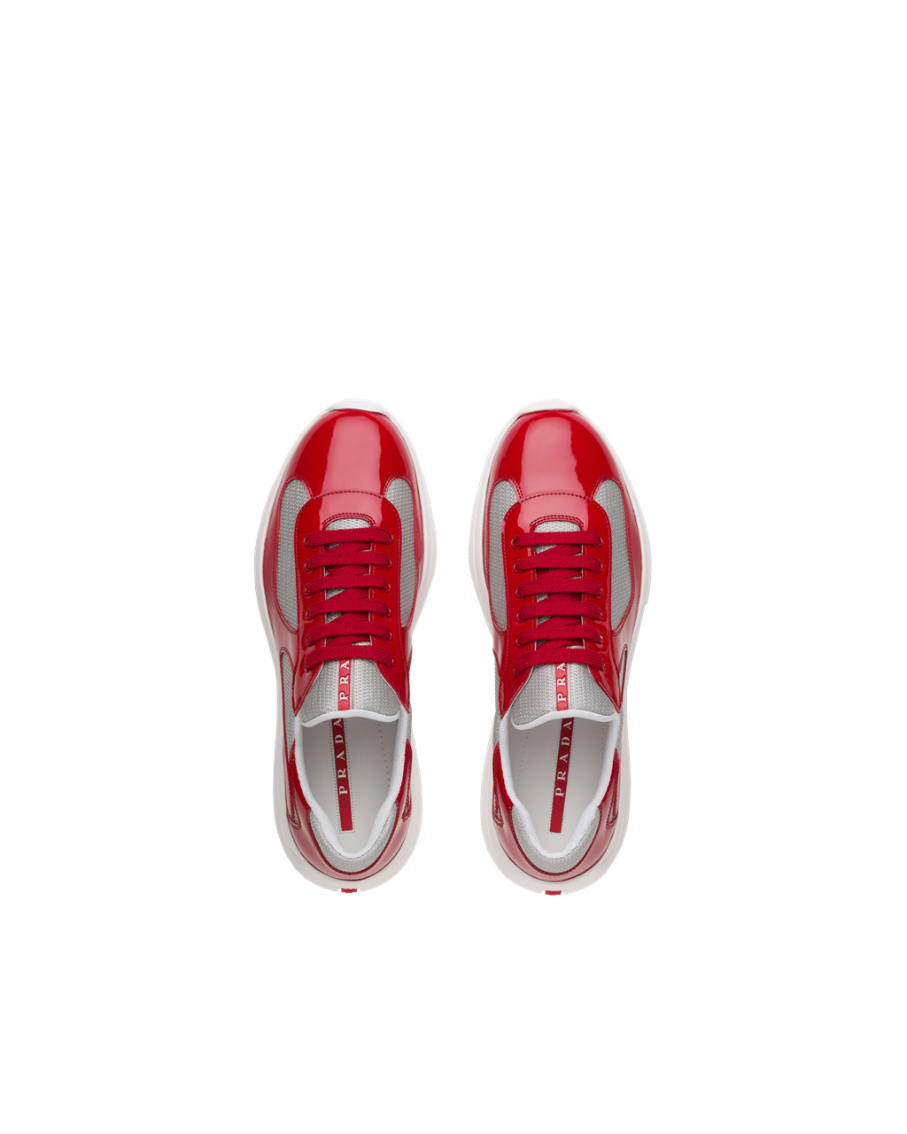 Prada Prada America's Cup Sneakers Piros Titán | SWOXBU709