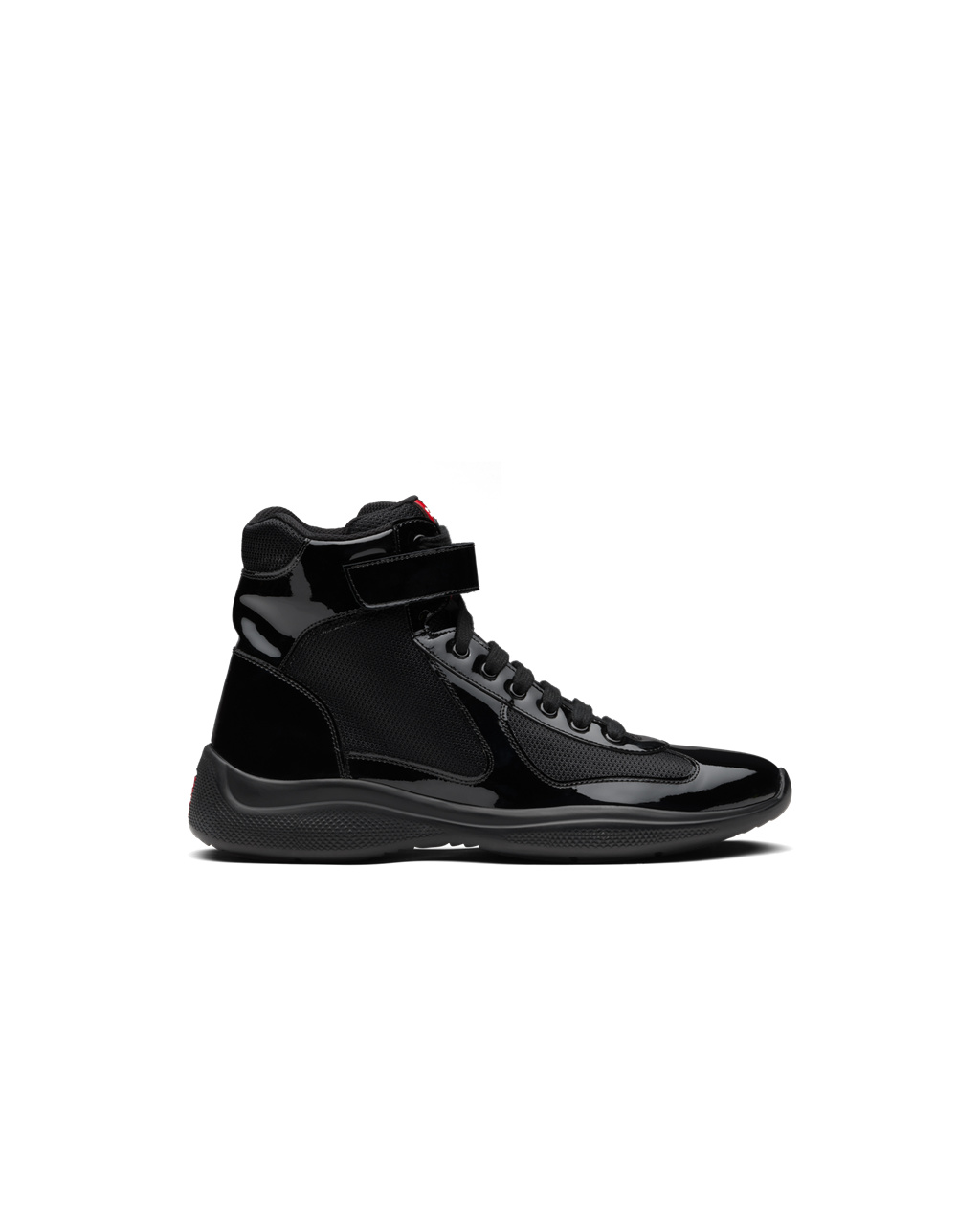 Prada Prada America’s Cup High-top Sneakers Fekete | UTRXLO839