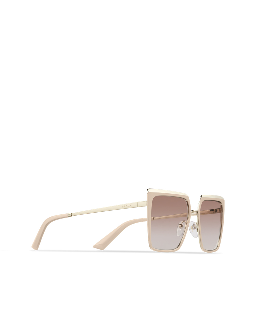 Prada Prada Cinéma Sunglasses Squared Kávé | EWAIUD483