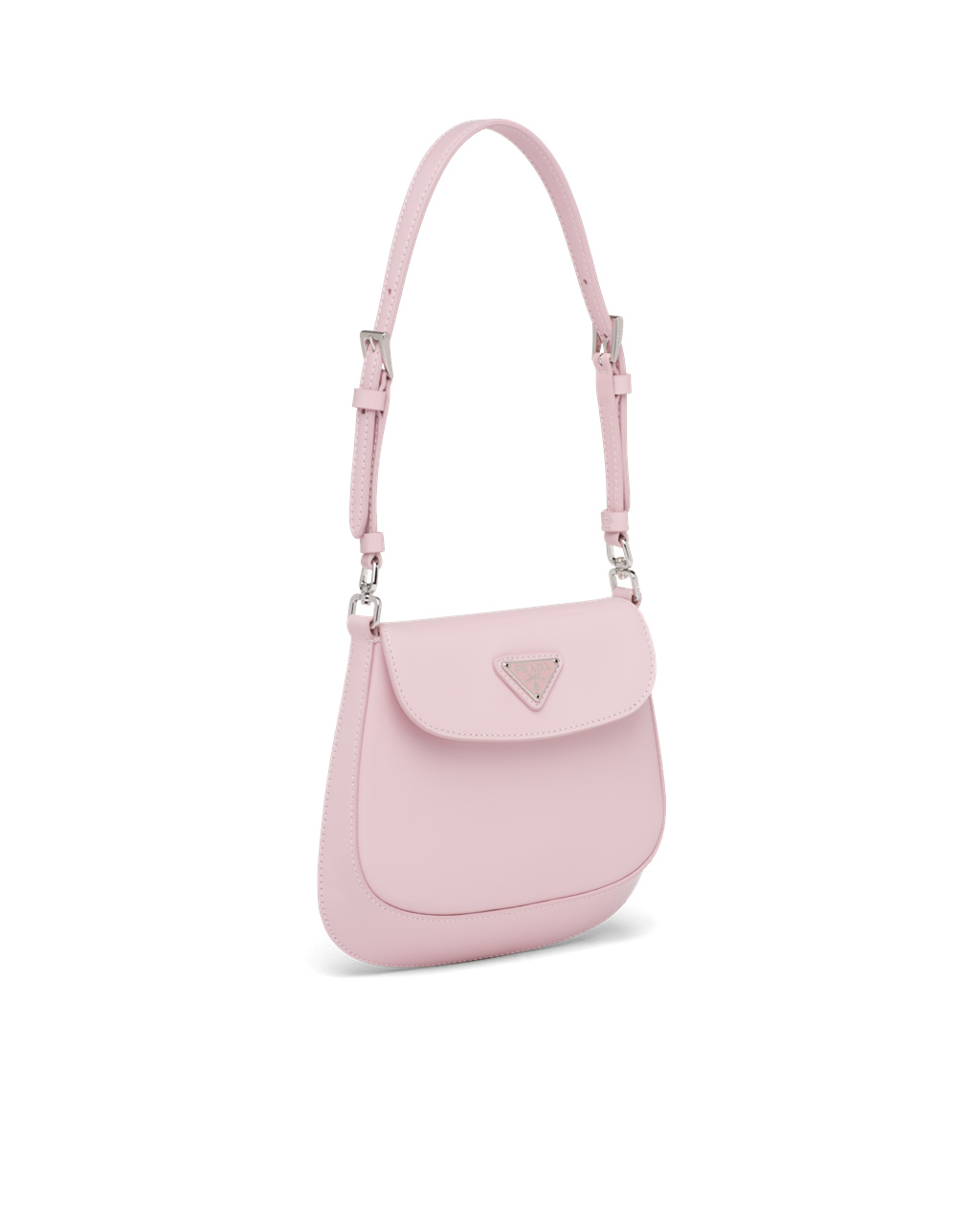 Prada Prada Cleo Brushed Bőr Mini Bag Rózsaszín | THPGVK261