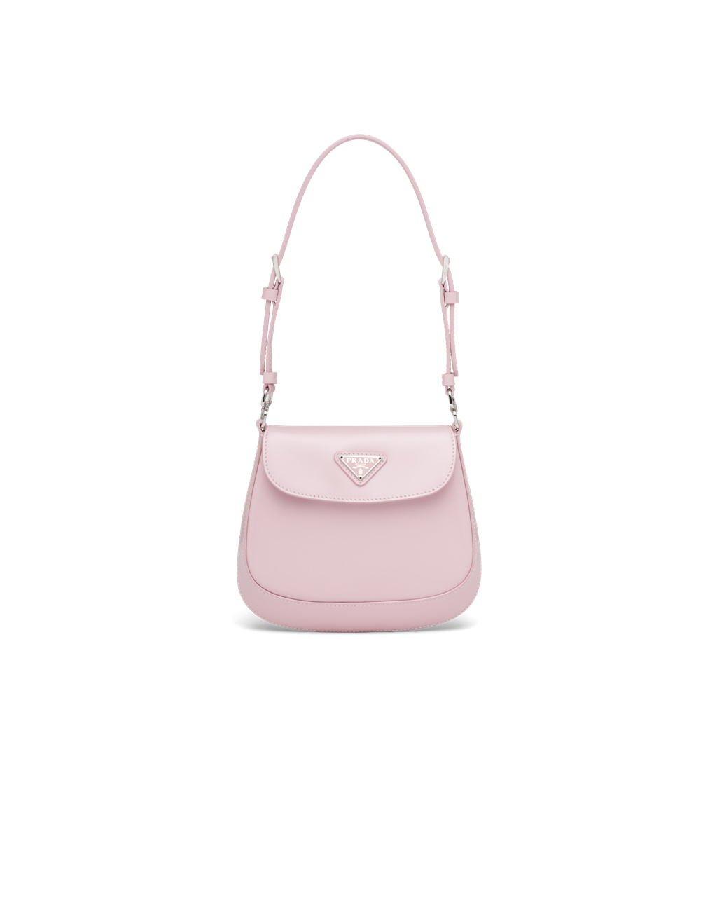 Prada Prada Cleo Brushed Bőr Mini Bag Rózsaszín | THPGVK261