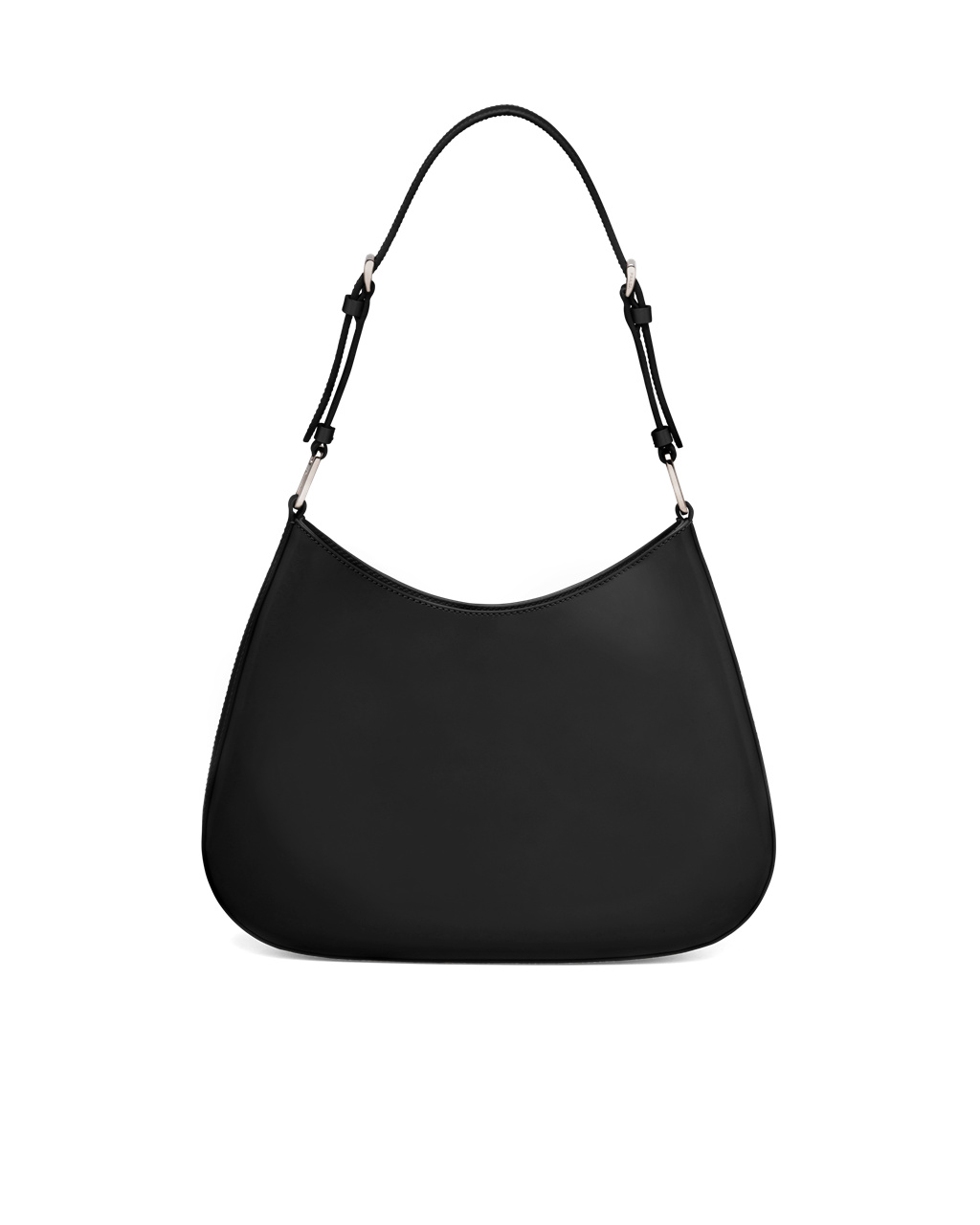 Prada Prada Cleo Brushed Bőr Shoulder Bag Fekete | FSRJYU358